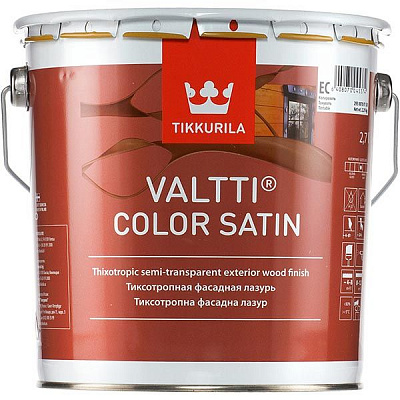 Лазурь Tikkurila Валтти Колор Сатин 0.9 л