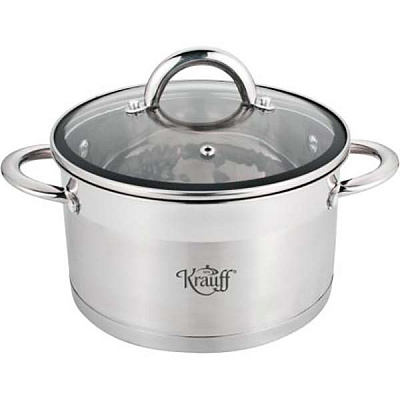 Каструля з кришкою 1,9 л Rigoros 26-238-031 Krauff