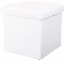 Ящик-пуф складаний OT01815-3 білий 380x380x380 мм