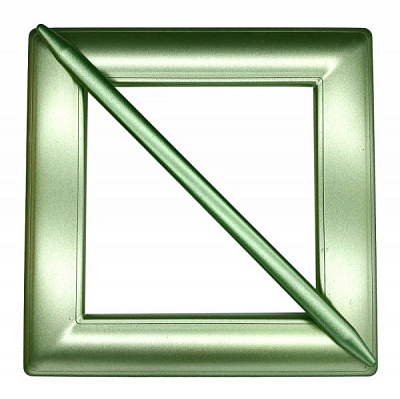 Декор Квадрат 150х150 мм зеленый V0001-9 MISLT