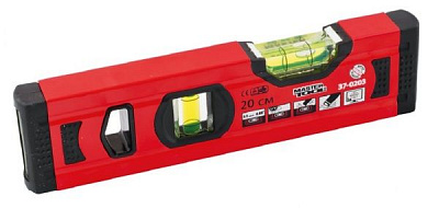 Рівень 20 см MASTERTOOL 2 капсули 37-0203