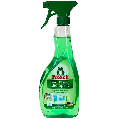 Засіб миючий для скла та дзеркал Frosch Bio Spirit 0,5л