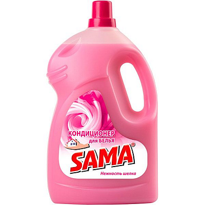 Кондиціонер для білизни SAMA Ніжність Шовку 4 л