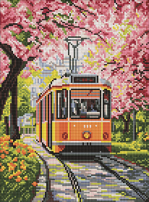 Алмазна мозаїка Квітуча дорога ©art_selena_ua Ideyka