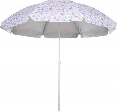 Парасоль пляжний Indigo Мушлі FNB-200-01PTWS 2,5 м