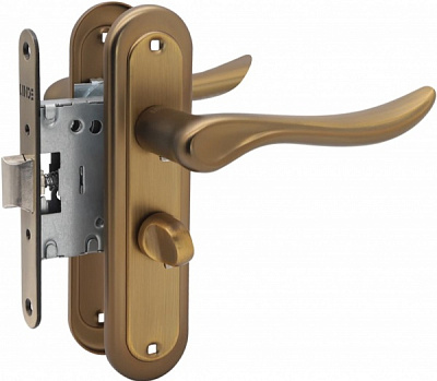 Комплект фурнитуры WC Linde A-1295 MACC 47,5 мм матовая бронза