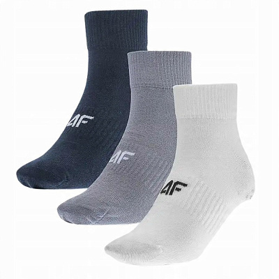 Шкарпетки 4F SOCKS CAS M440 (3pack) 4FWMM00USOCM440-94S р.39-42 різнокольоровий