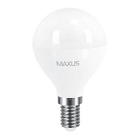 Лампа LED Maxus G45 F E14 8 Вт 3000K теплый свет