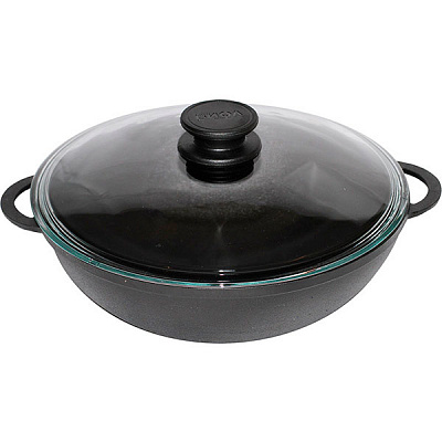 Сковорода WOK із кришкою 28 см 0528C Biol