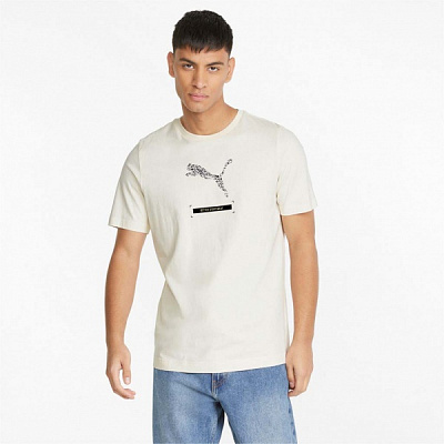 Футболка Puma BETTER GRAPHIC TEE 84897799 р.XL бежевий
