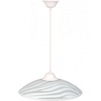 Подвес Геотон НСБ 01-60-931 7616 1xE27 белый с рисунком 03.7616.0 