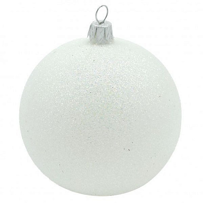 Куля новорічна MISLT d10 см MA100-0 білий