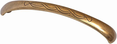 Меблева ручка 15081Z1280B.07 128 мм золотий31394