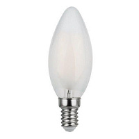 Лампа світлодіодна Eurolamp ArtDeco FIL C37 4 Вт E14 2700 К 220 В матова LED-CLF-04142(deco) 