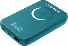 Портативное зарядное устройство Promate PowerMag-10+ 10 m/Ah blue (powermag-10+.blue)