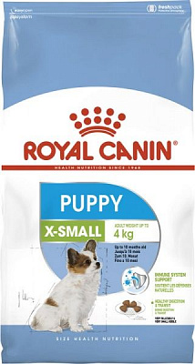 Корм Royal Canin для щенков X-SMALL PUPPY 1,5 кг