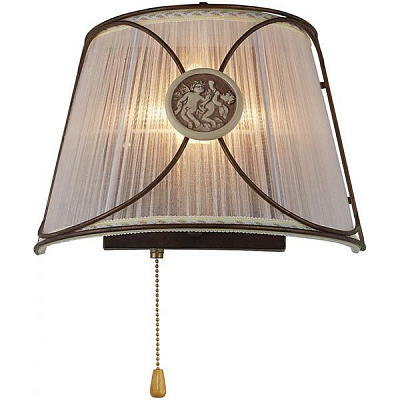 Бра Altalusse INL-6128W-01 матова чорна бронза