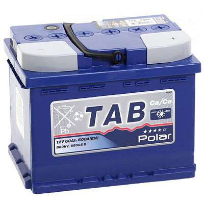 Аккумулятор TAB TPB60-0 Polar Blue 60 А 12 B