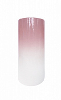 Ваза керамическая Eterna Harmony (4001) 24 см белая с розовым 