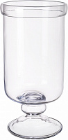 Ваза скляна Wrzesniak Glassworks на ніжці 59 см прозора 