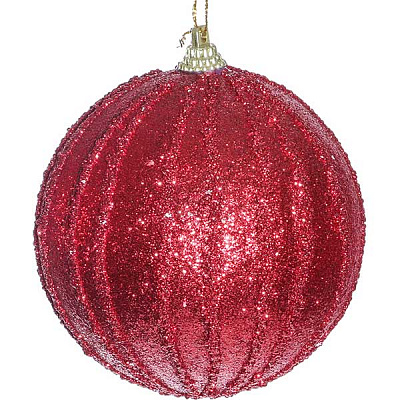 Кулька новорічна Смужка SDA1010R 100 мм