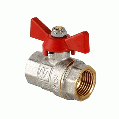 Кран шаровой Valtec ВВ 1/2 бабочка