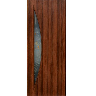 Дверне полотно ОМіС Вітрило ЗС+КМ 900 мм горіх
