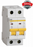 Автоматический выключатель IEK ВА47-29 2Р 50А 4,5кА MVA20-2-050-B