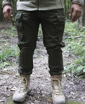 Брюки тактические р. S зеленый 