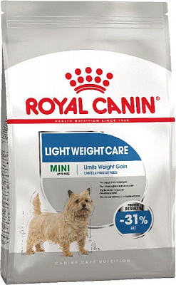 Корм Royal Canin для собак MINI LIGHT WEIGHT CARE (Мини Лайт Вейт Кер), 1 кг