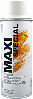 Емаль аерозольна термостійка біла Maxi Color 400 мл MX0013