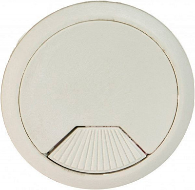 Заглушка для проводов серая DC