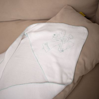 Крыжма Эдельвика 65-24/09 90x90 белый