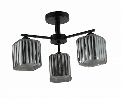 Люстра Sensio Heliora 3x40 Вт E27 черный LS-07665/3B-40W