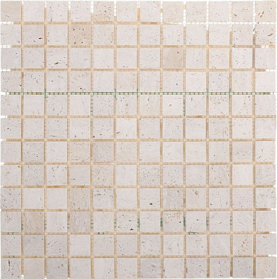 Плитка KrimArt мозаика Travertin Classic МКР-2С 305x305 