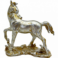 Декоративная фигура Zhongyang Economic лошадь на подиуме 15 см ZY25186
