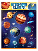 Наклейка декоративна Ranok Creative Космос 15181031У