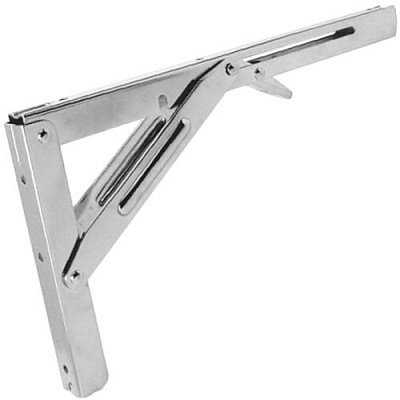 Крепление для раскладных столов хром L-200 Merkury