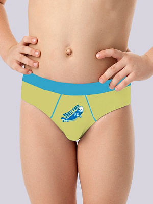 Трусики-боксеры для мальчиков KOSTA р.122–128 желтый 2274-8 