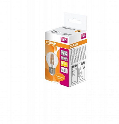 Лампа світлодіодна Ledvance FIL P45 6 Вт E27 3000 К 220 В прозора 4058075218208