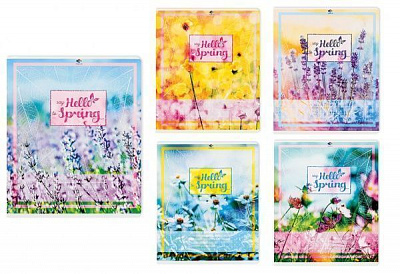 Комплект тетрадей Скажи привет весне 12 листов в линию 25 шт. Поділля