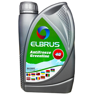 Антифриз Elbrus 40 зелений 1 кг