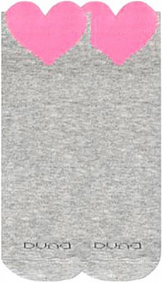 Носки детские Duna 9003 р.22–24 серый с розовым 