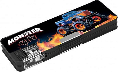 Пенал шкільний Monster CF86612 Cool For School чорний