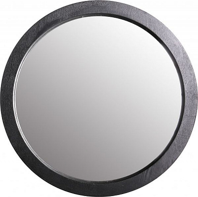 Зеркало Woodville Рондо d29 см черное SS004021 