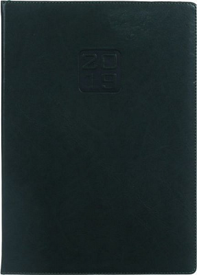 Щоденник 2019 Bravo А4 336 страниц зелений Buromax