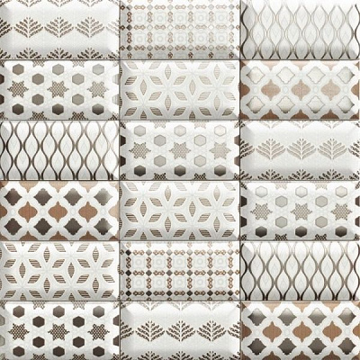 Плитка Mainzu Бампі Люксор Метал 10x20