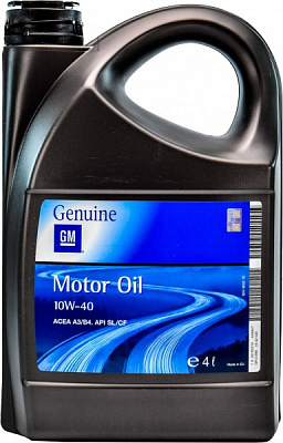 Моторне мастило GM Semi Synthetic 10W-40 4 л (1942045)