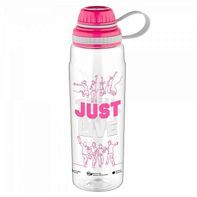 Бутылка для воды Ege 800 мл GT-G-912069 розовая Gusto