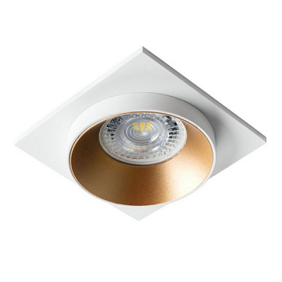 Светильник точечный Berger 40 Вт GU10 белый 3026-DL-1 White & Gold 